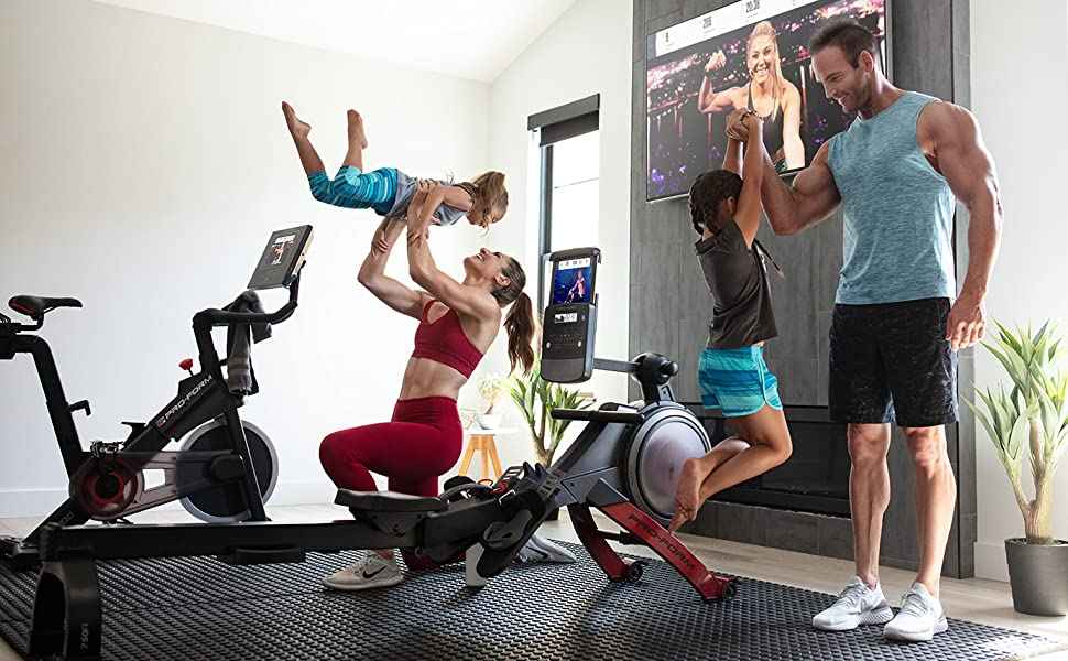 exercise bike standing up